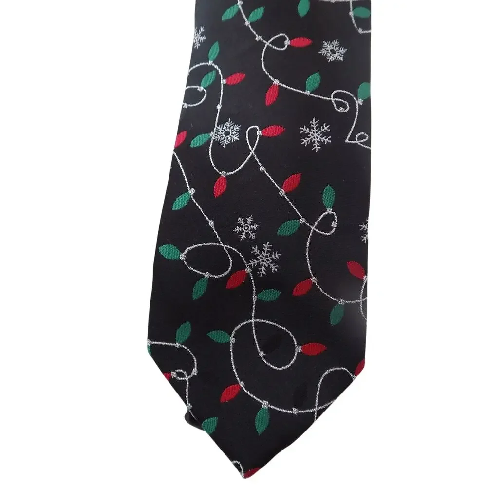 Holiday Traditions Christmas tie necktie NWT